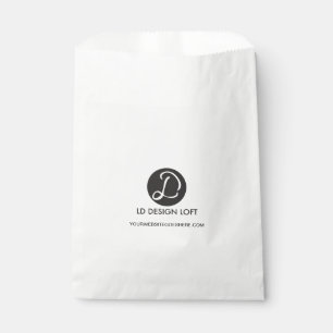 Aanpasbare promotie behandelzakken met logo bedankzakje