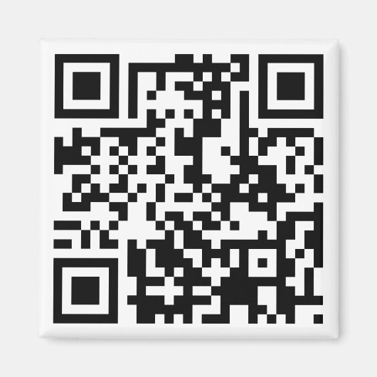aanpasbare QR-code Magneet (Voorkant)