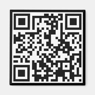 aanpasbare QR-code Magneet