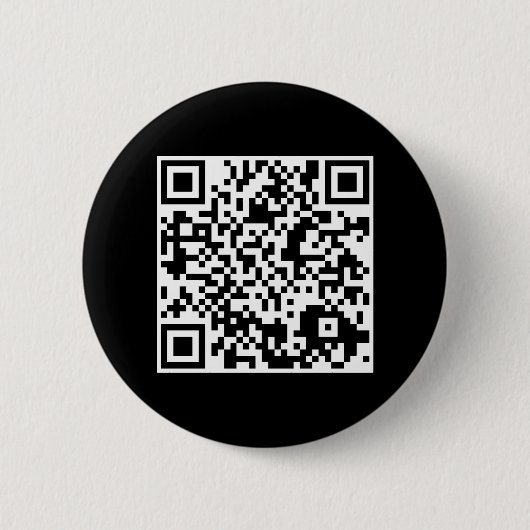 aanpasbare QR-code Ronde Button 5,7 Cm (Voorkant)