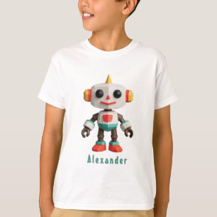 Aanpasbare Robot Kinderen T-shirt
