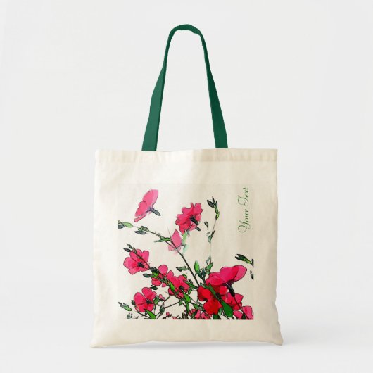 Aanpasbare rode roze tas (Voorkant)