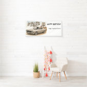 Aanpasbare Route 66 Banner (Insitu)