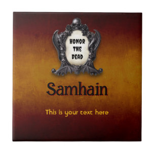 Aanpasbare Samhain Keramische Tegels Tegeltje