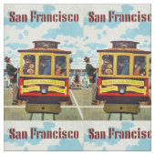 Aanpasbare San Francisco fabric Stof (Close Up)