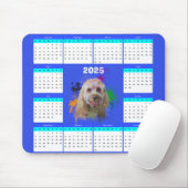 Aanpasbare Schattigee Cavapoo hondenkalender Muismat (Met muis)