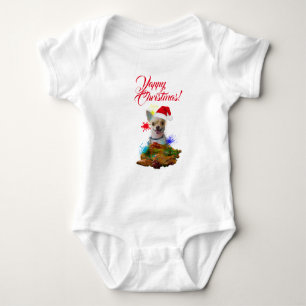 Aanpasbare Schattigee Chihuahua Dog Yappy Christma Romper
