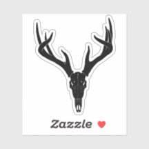 Aanpasbare schedel van witstaarthert