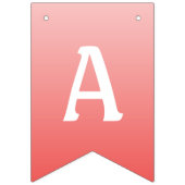 aanpasbare sjabloon bunting flags party banner (Eerste vlag)