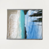 Aanpasbare strand scene achtergrond achterwand wandkleed (Voorkant (horizontaal))