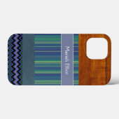 aanpasbare strepen collage Case-Mate iPhone case (Achterkant (horizontaal))