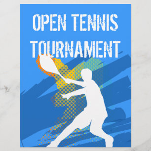 Aanpasbare Tennis Flyer