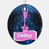 Aanpasbare torenstunt-ornament keramisch ornament (Links)