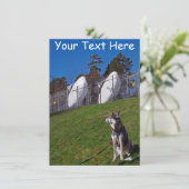 Aanpasbare tracker hond kaart (Staand voorkant)