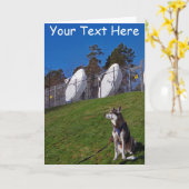 Aanpasbare tracker hond kaart (Gele Bloem)