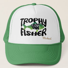 Aanpasbare Trophy Bass Visser Trucker Pet