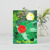 Aanpasbare tulpenkaart (Staand voorkant)