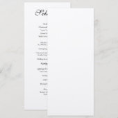 Aanpasbare uitnodigingskaarten voor trouwfeesten S Kaart (Voorkant / Achterkant)