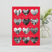 Aanpasbare Valentijnsdag kaart (Staand voorkant)