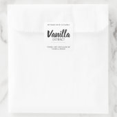 Aanpasbare Vanille-Extract Label BL_03sq (Tas)