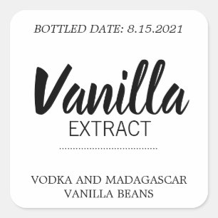 Aanpasbare Vanille-Extract Label BL_03sq