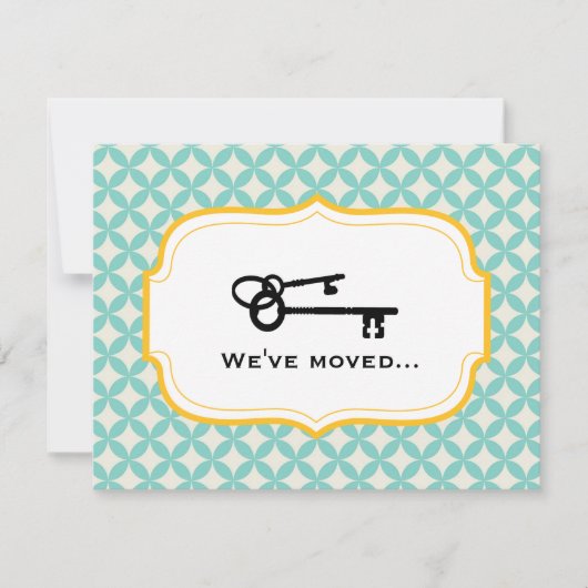 Aanpasbare Verhuis Aankondiging (Voorkant)