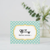 Aanpasbare Verhuis Aankondiging (Staand voorkant)