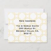 Aanpasbare verhuis aankondiging (Achterkant)