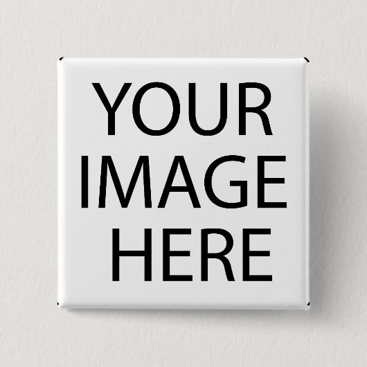 aanpasbare vierkante knop vierkante button 5,1 cm (Voorkant)