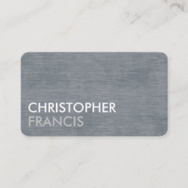 Aanpasbare visitekaartjes voor geborsteld zilver