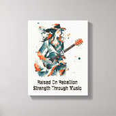 Aanpasbare vrouwen Abstracte kunst Inspirerend Canvas Afdruk (Voorkant)