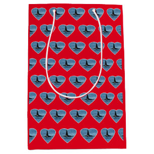 Aanpasbare Waterman Orka Orka Walvis Rood Medium Cadeauzakje