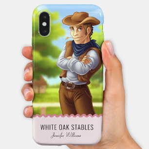 Aanpasbare Westerse Cowboy Case-Mate iPhone 14 Hoesje