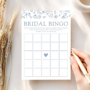 Aanpasbare Wilde Bloemen Bingo Spelkaart Kaart