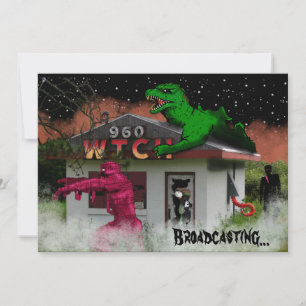 (Aanpasbare) WiTCH-RADIO via Slipperywindow Invit Kaart