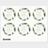 Aanpasbare zeep Label Floral Pattern Leaves (Vel)