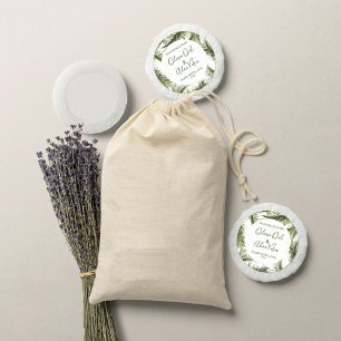 Aanpasbare zeep Label Floral Pattern Leaves