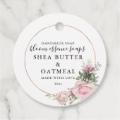 Aanpasbare zeep Labels (Voorkant)