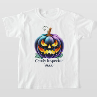Aanpasbare Zwarte Jack o'Lantern T-shirt
