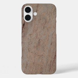 Aanpassen aan alle telefoonhoesjes - Brown Marble  iPhone 16 Plus Hoesje