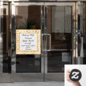 Aanpassen Bakkerij Help Gezochte Baker Baking Chef Raamsticker (Kantoordeur)