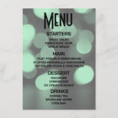 Aanpassen - Creëer je eigen grote groene bokeh Menu (Voorkant)