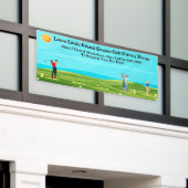 Aanpassen Golf Driving Range Zakelijk Schilderacht Spandoek (Buitenkant Gebouw)