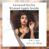 Aanpassen Haarlijst Gewenst toepassen Inside Raamsticker (Vel 2)