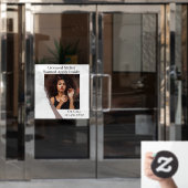 Aanpassen Haarlijst Gewenst toepassen Inside Raamsticker (Kantoordeur)