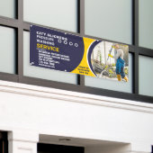 Aanpassen Home Commerciële druk wassen Spandoek (Buitenkant Gebouw)