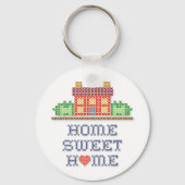 Aanpassen Home Sweet Home Sleutelhanger (Voorkant)