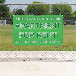 Aanpassen Huren Generieke Appartementshuur Spandoek
