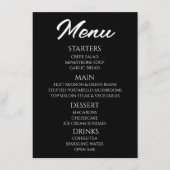 Aanpassen - Maak je eigen zwarte menu (Voorkant)