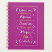 Aanpassen met bewerkbare leeftijd verjaardag planner (Voorkant)